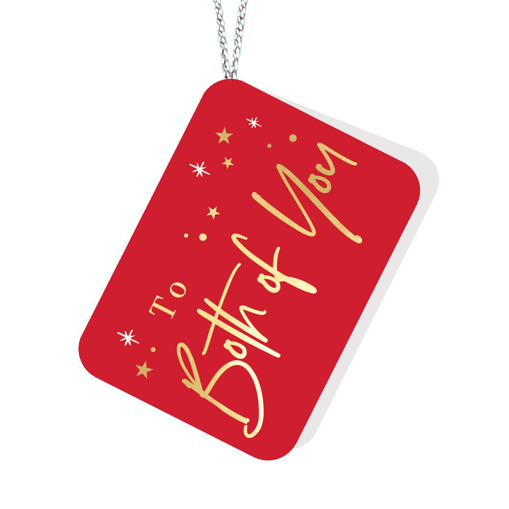 To Both Of You Christmas Card 3D Xmas Tree Pop Up Christmas Card