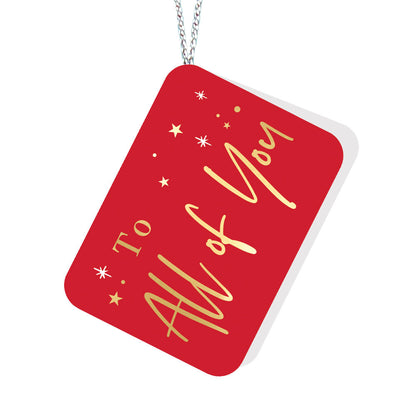 To All Of You Christmas Card 3D Unicorn Pop Up Christmas Card