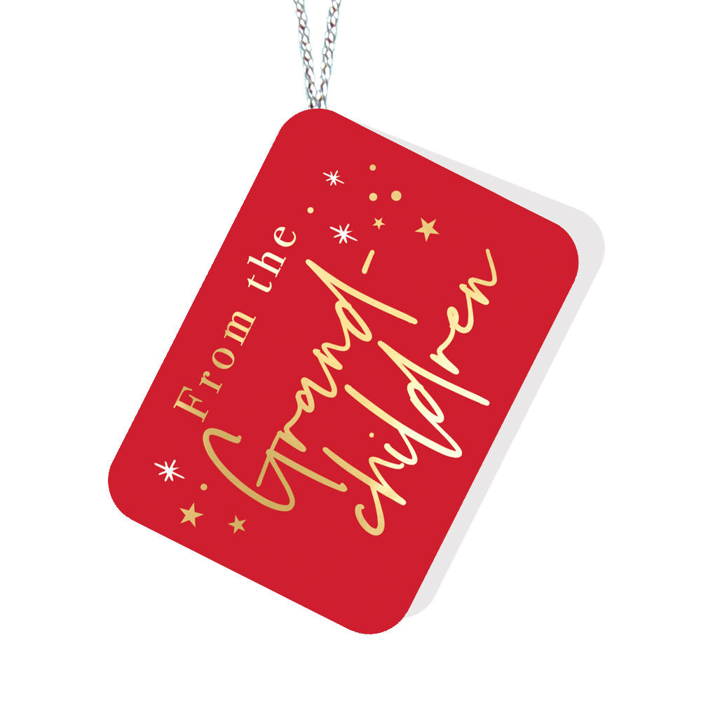 From The Grandchildren Christmas Card 3D Xmas Tree Pop Up Christmas Card