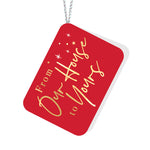 From Our House to Yours Red Tag