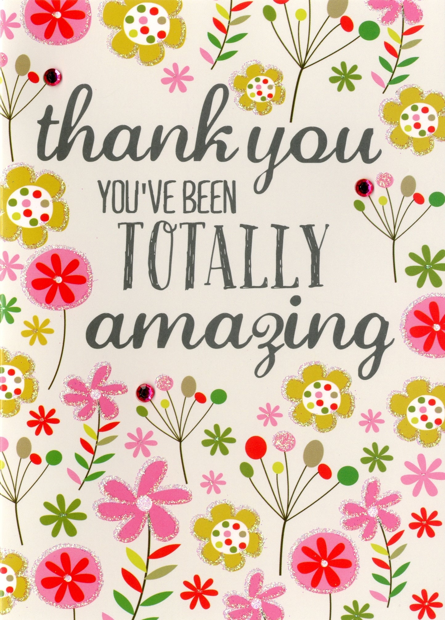 Totally Amazing Thank You Greeting Card