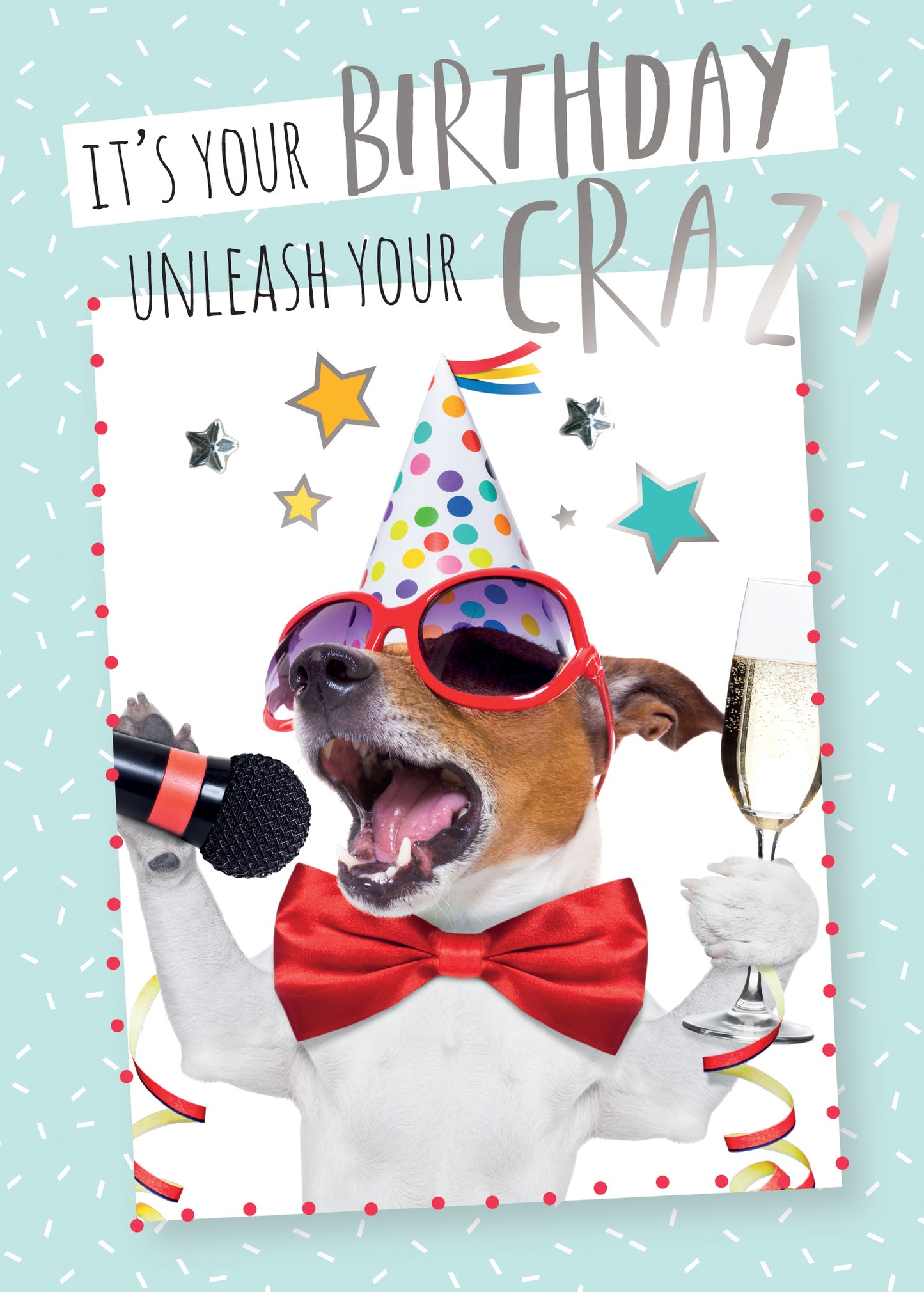 Unleash Your Crazy Birthday Greeting Card