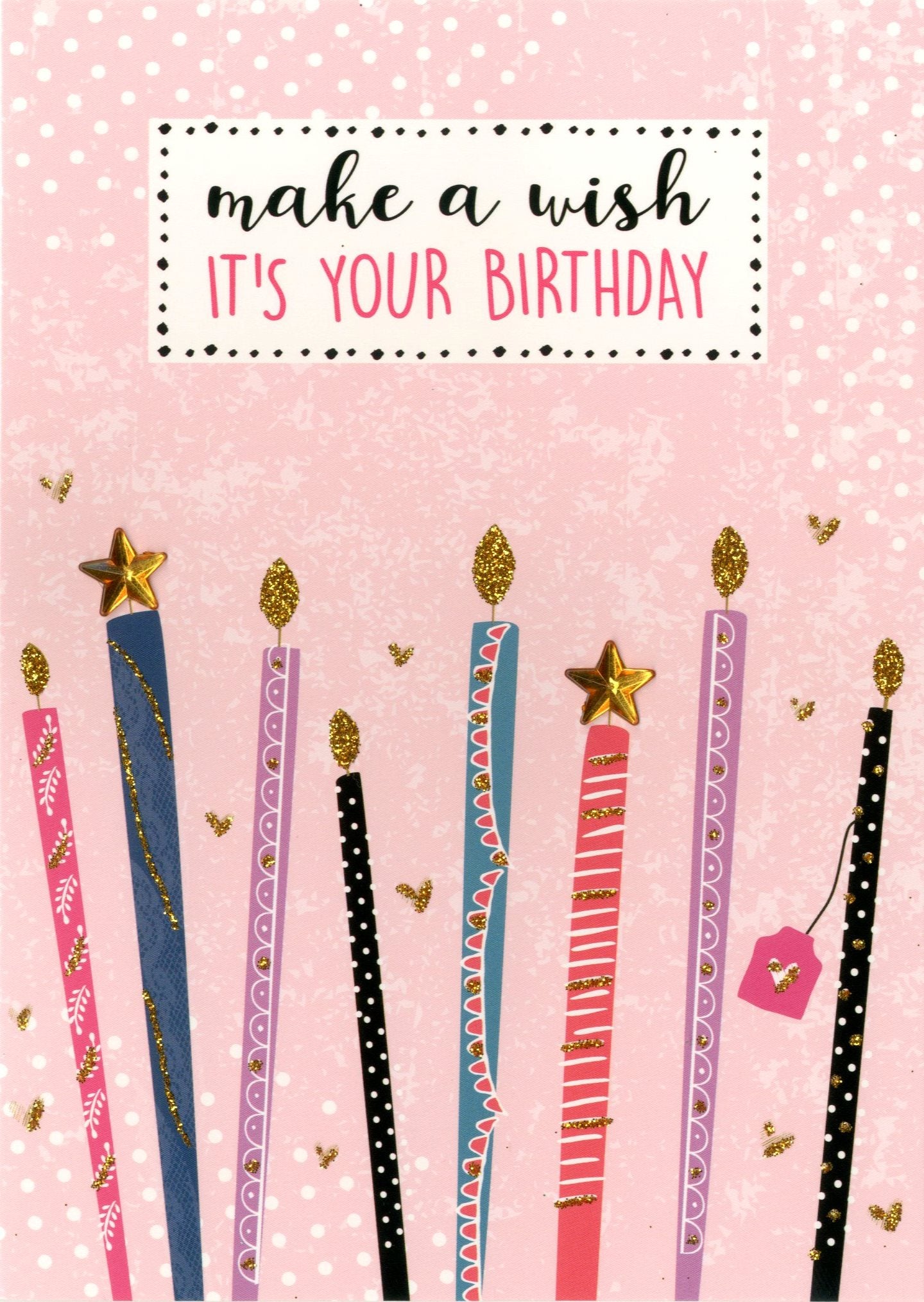 Make A Wish It's Your Birthday Greeting Card