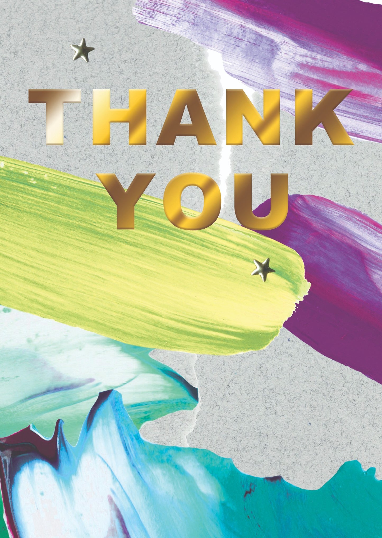 Thank You Greeting Card Blank Inside