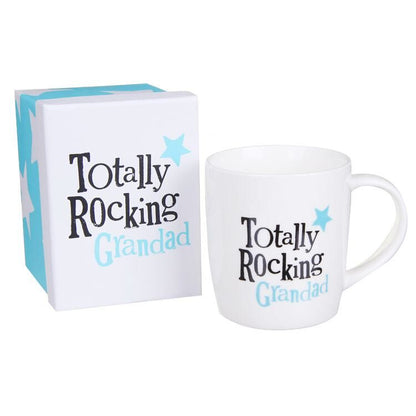 The Bright Side Totally Rocking Grandad Mug In A Gift Box