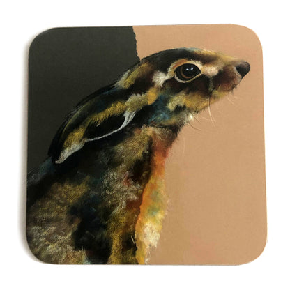 Daisy Hare Artistic Hare Collection Coaster Little Dog Laughed