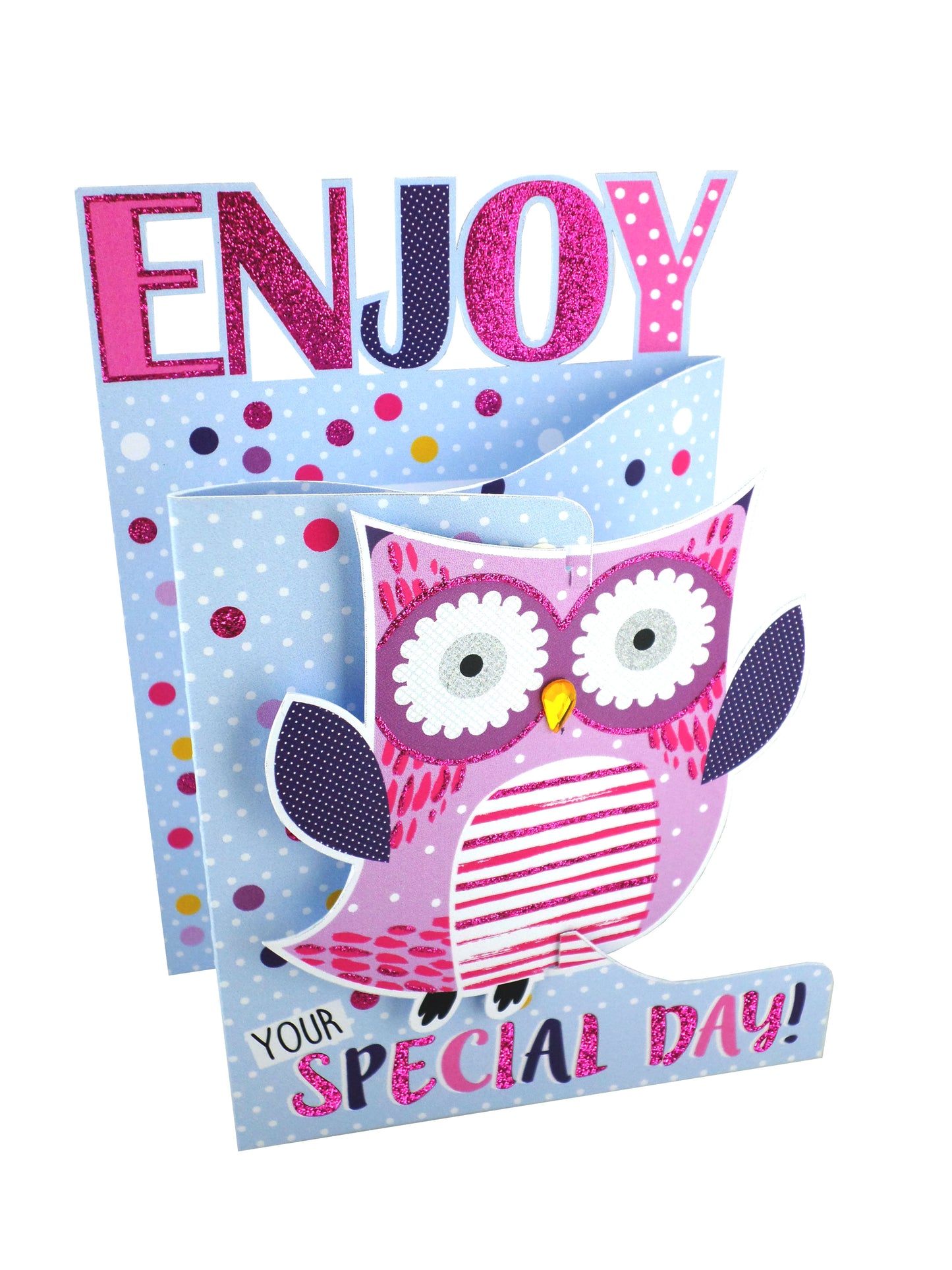 Enjoy Your Special Day 3D Cutting Edge Birthday Card