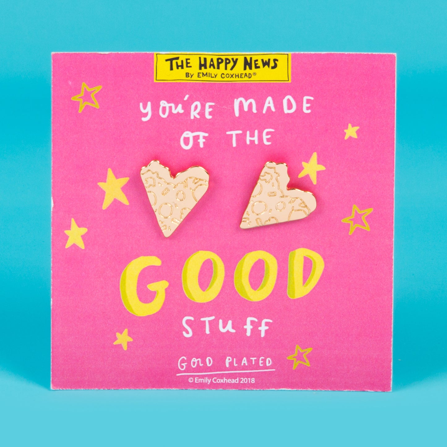 You're Made Of The Good Stuff Pizza Earrings