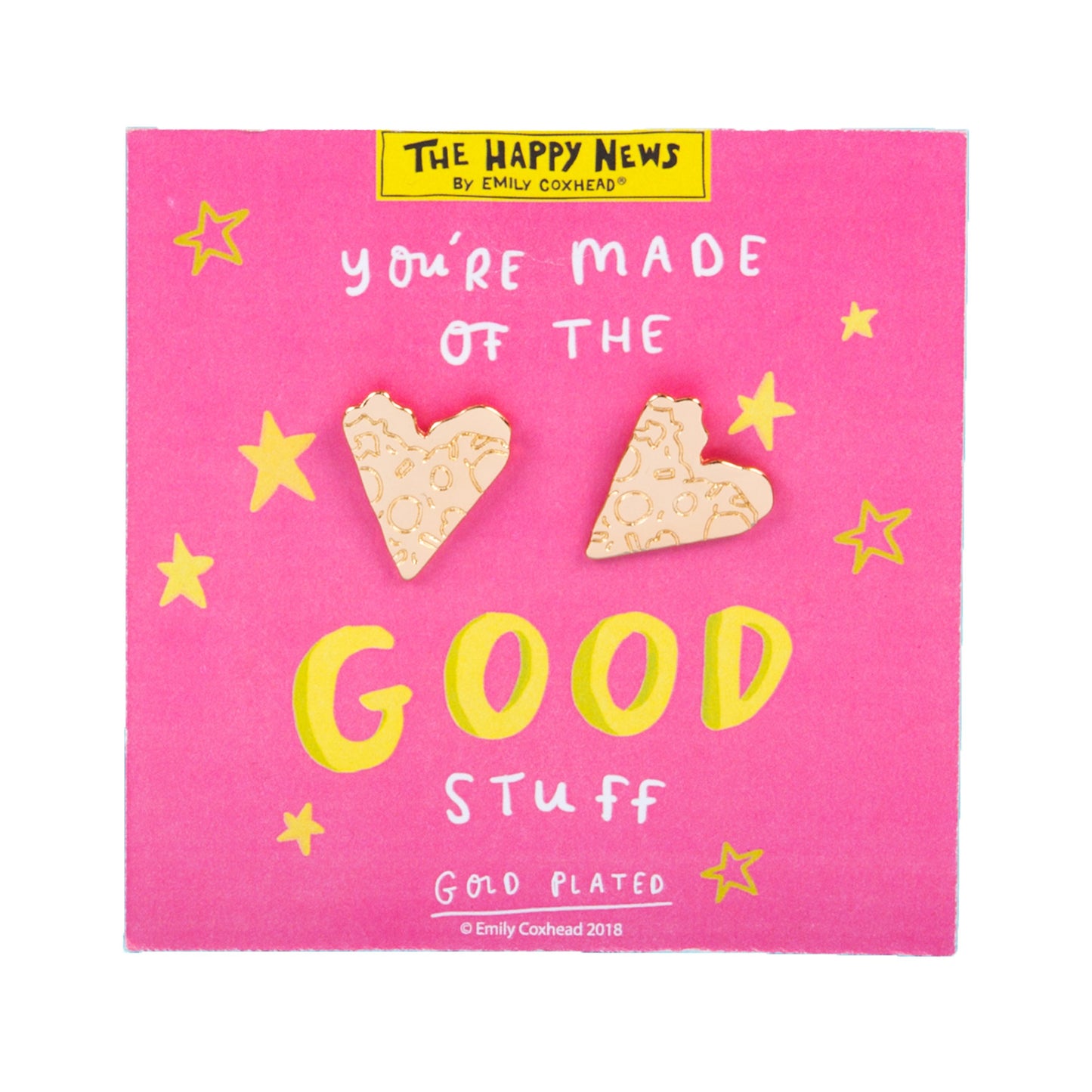 You're Made Of The Good Stuff Pizza Earrings