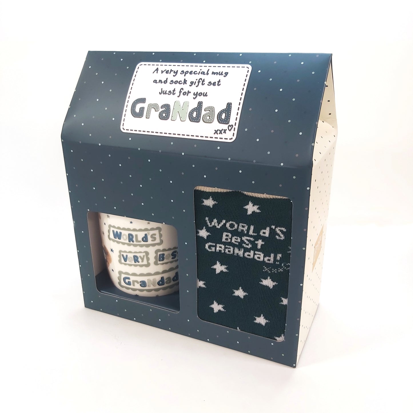 Boofle Grandad Mug & Socks Gift Set