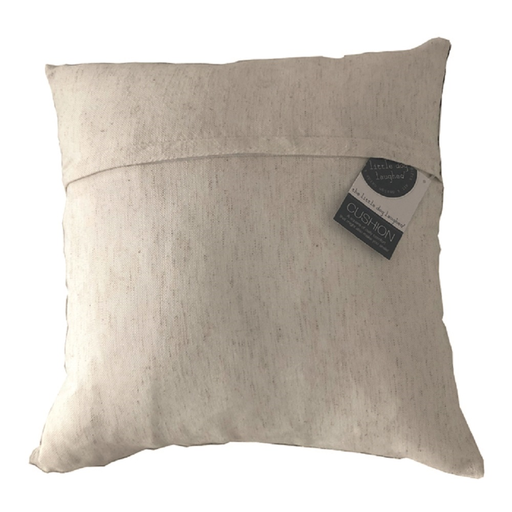 Little Dog Laughed Alsatian I Promise To Follow Cushion Gift