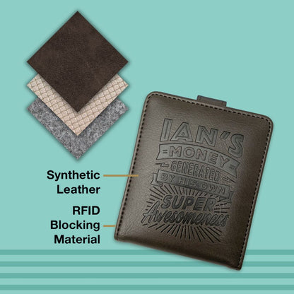 I Was Going To Be Rich But I Became A Carpenter RFID Card Wallet