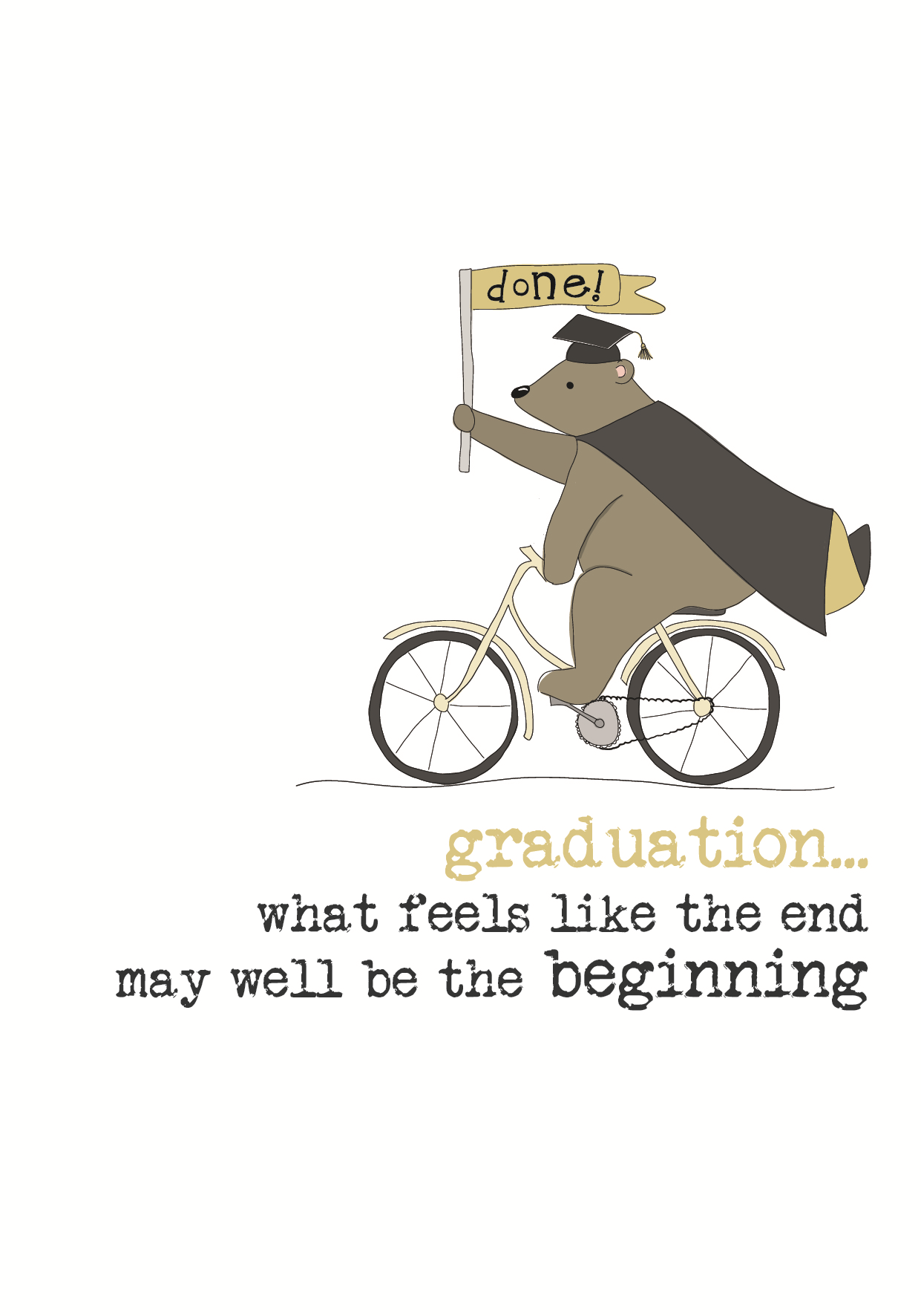 Graduation Congratulations Sparkle Finished Greeting Card