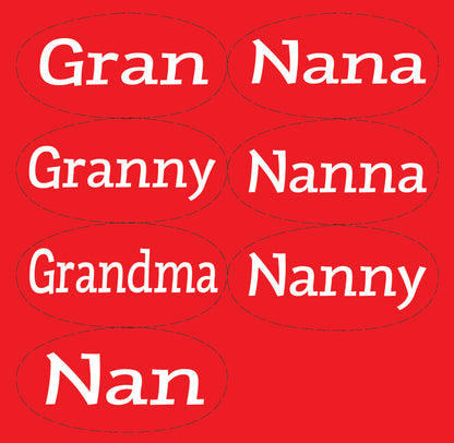 Wonderful Grandmother Colour-Me-In Christmas Greeting Card